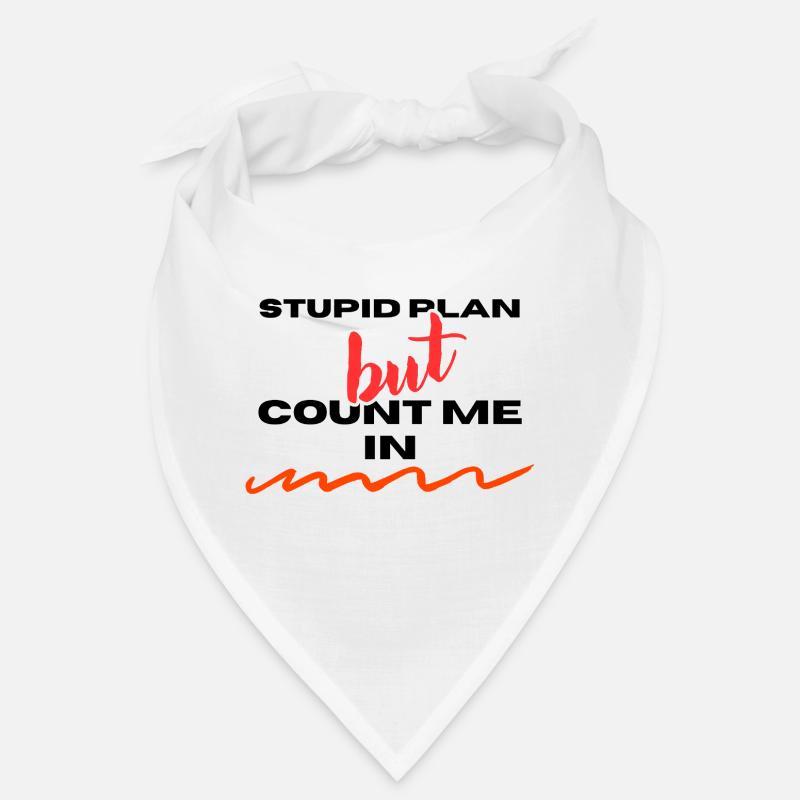 STUPID PLAN Bandana