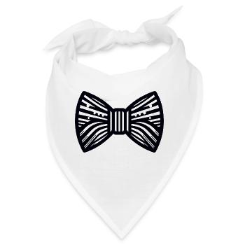 Binden - Bandana - Weiß - Vorne