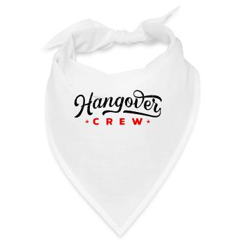 hangover crew - Bandana - Weiß - Vorne
