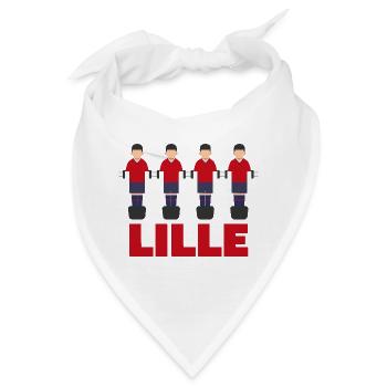 Lille - Bandana - Weiß - Vorne