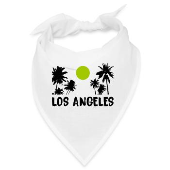 los angeles - Bandana - Weiß - Vorne