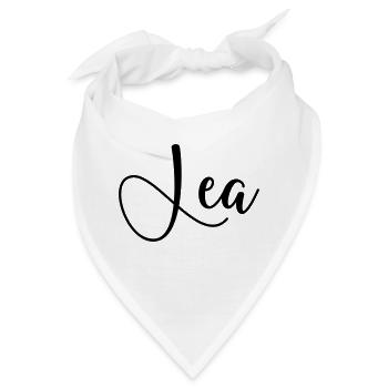 name lea - Bandana - Weiß - Vorne