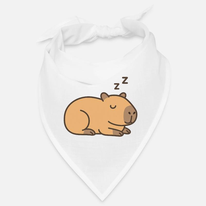 Sleeping capybara Bandana