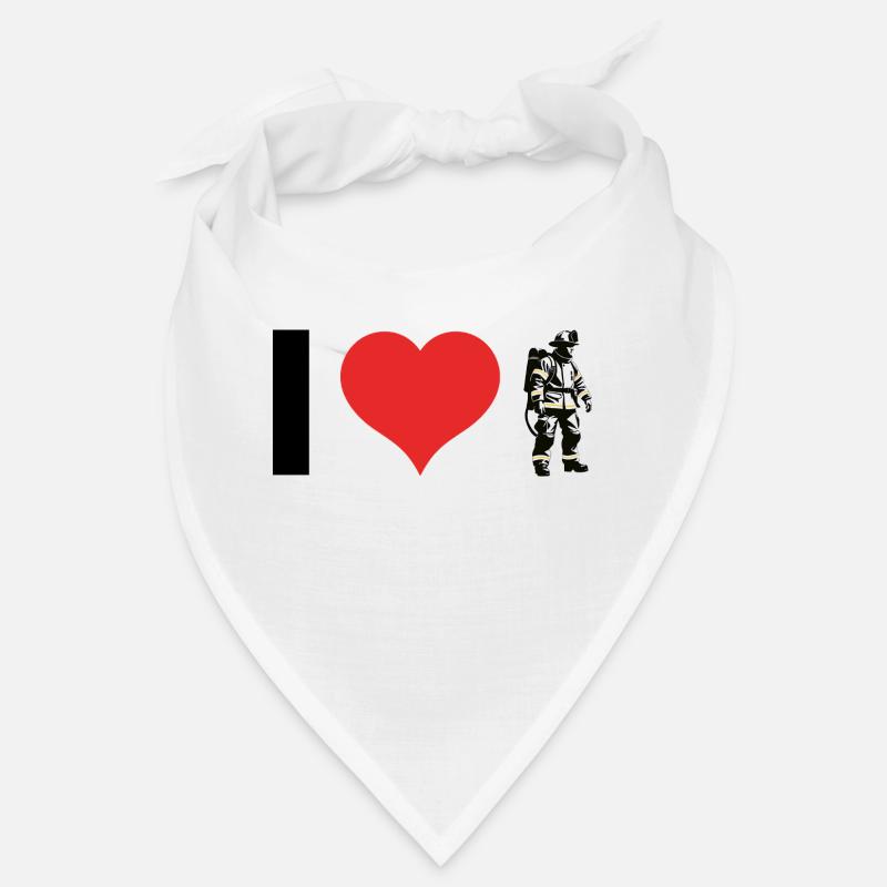 Firefighter - Profession Design Sticker Bandana