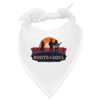 Farmer. Wurzeln und Seele - Bandana - Weiß - Vorne