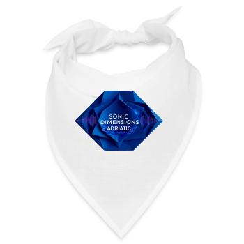 Elektronisches Musik Festival - Bandana - Weiß - Vorne