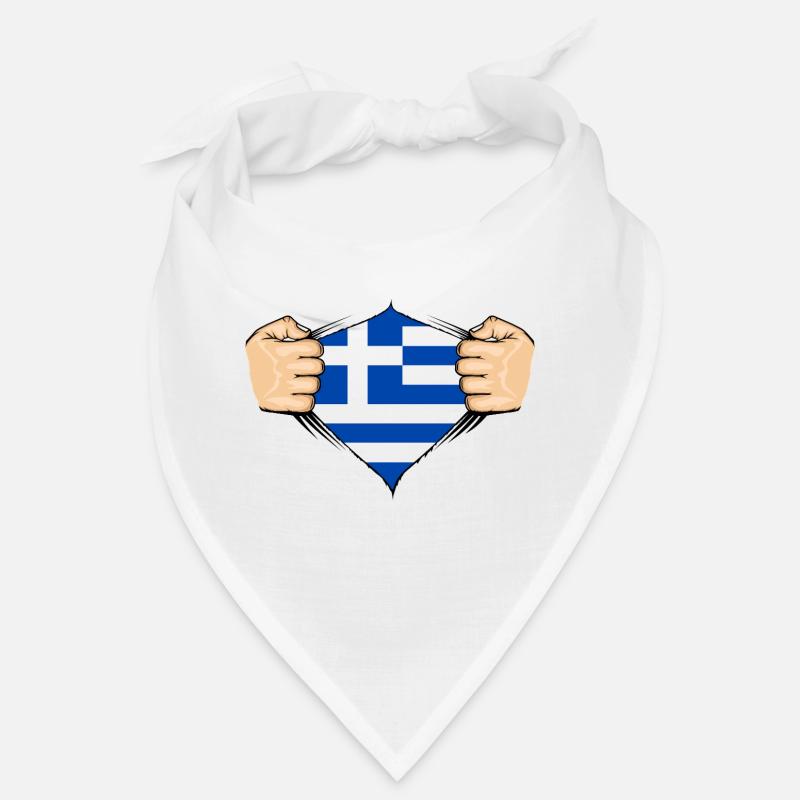 Conception du drapeau de la Grèce Bandana