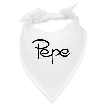Pepe 01 - Bandana - Weiß - Vorne