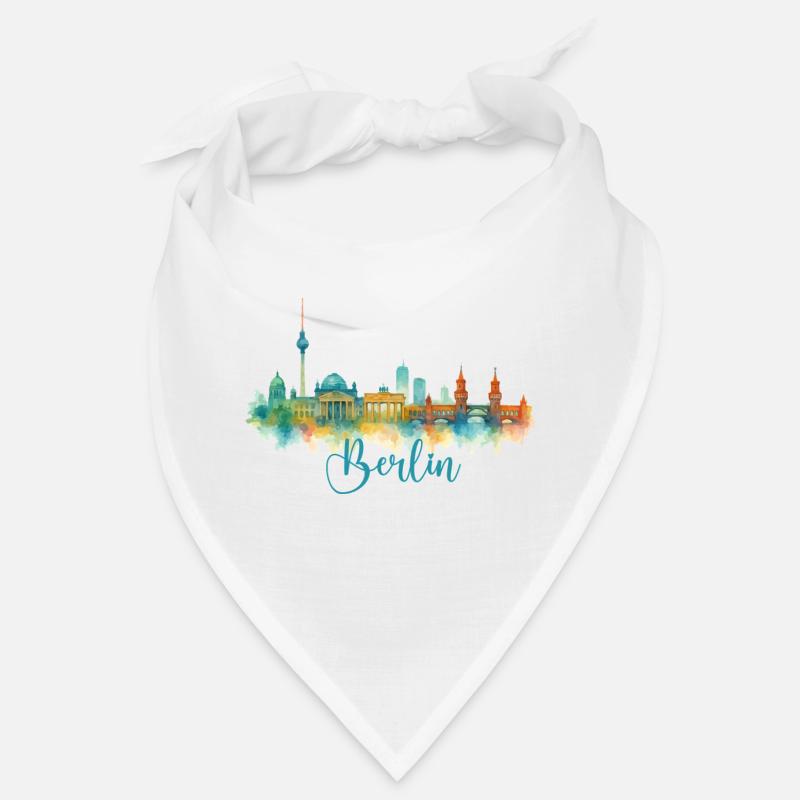 Berlin Skyline Bandana