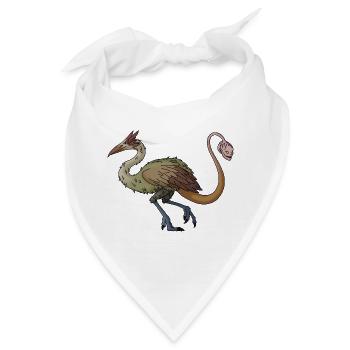 Köder-Gnade - Bandana - Weiß - Vorne