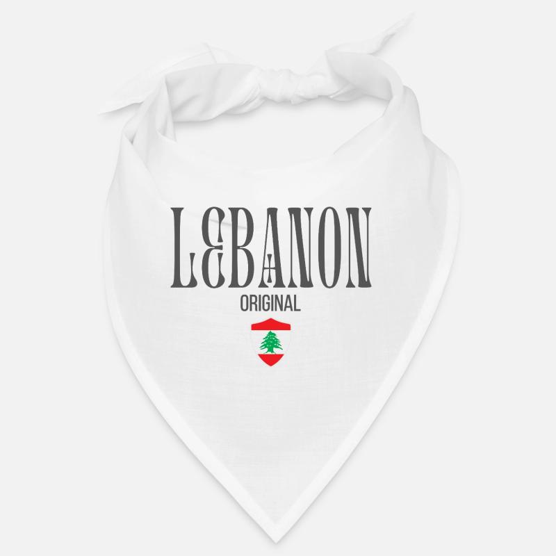 Lebanese pride, minimalist sleek design Bandana
