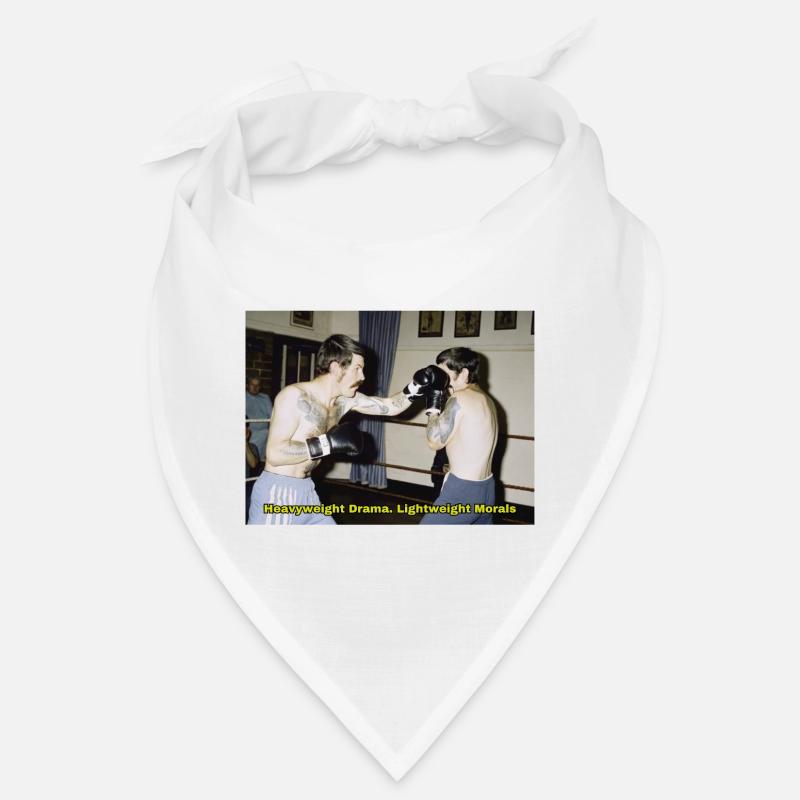 Boxkampf mit moralischer Botschaft Bandana