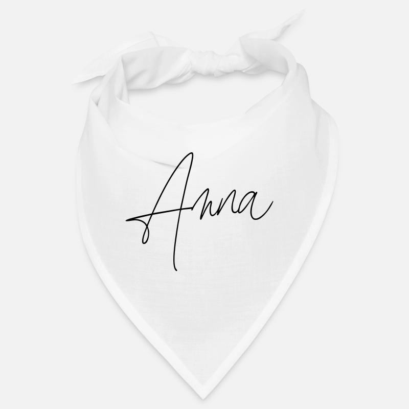 Anna / Conception de l’écriture manuscrite Bandana