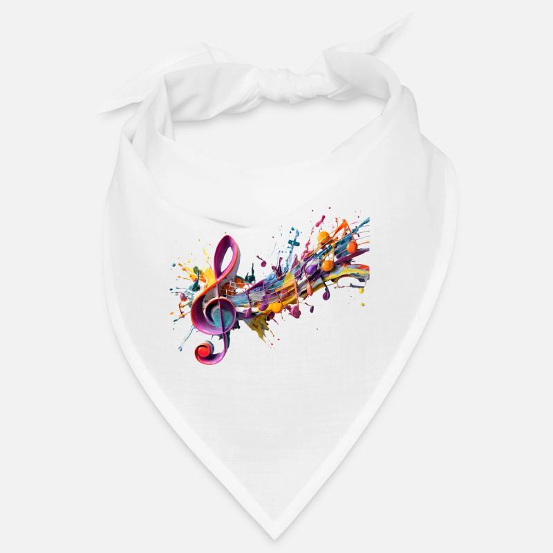 Notes colorées avec clé Bandana