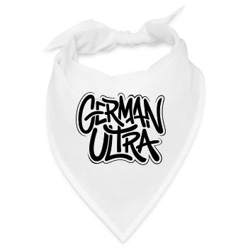German ultra  - Bandana - Weiß - Vorne