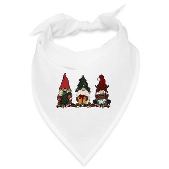 Wichtel - Bandana - Weiß - Vorne