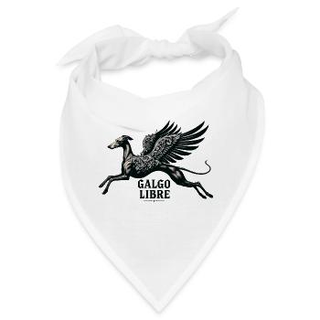 Galgo Libre Nr1  - Bandana - Weiß - Vorne