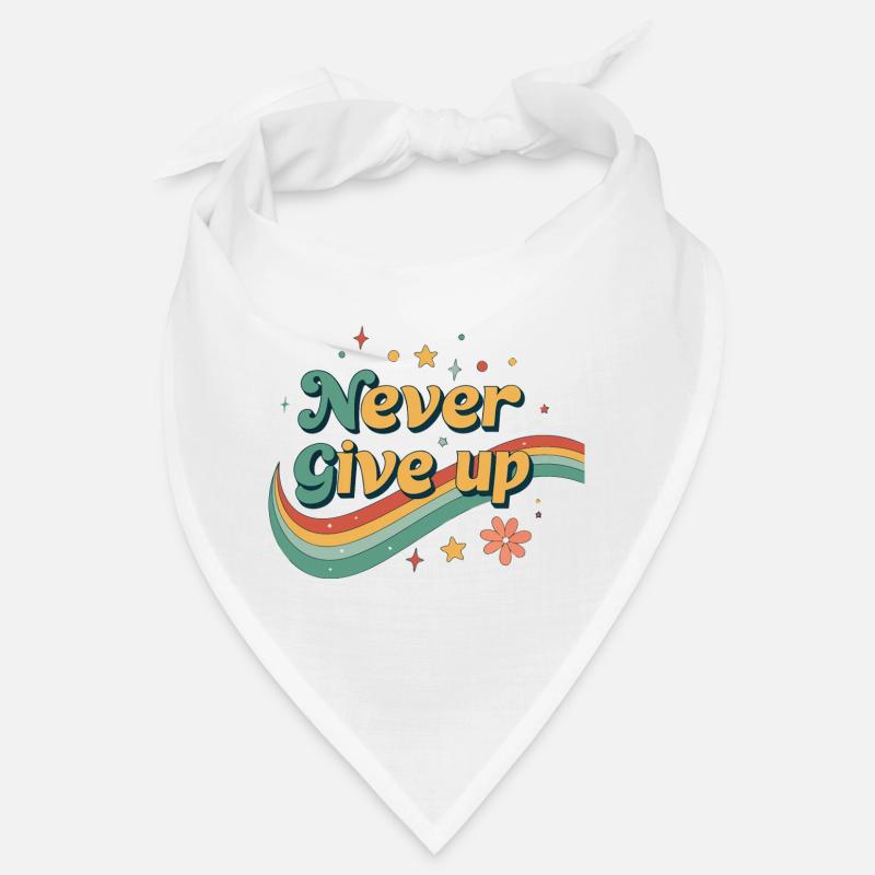 Persévérance rétro arcenciel Bandana