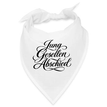 Junggesellen Abschied - Bandana - Weiß - Vorne