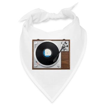 Plattenspieler Grammophon Vinyl-Schallplattenspiel - Bandana - Weiß - Vorne