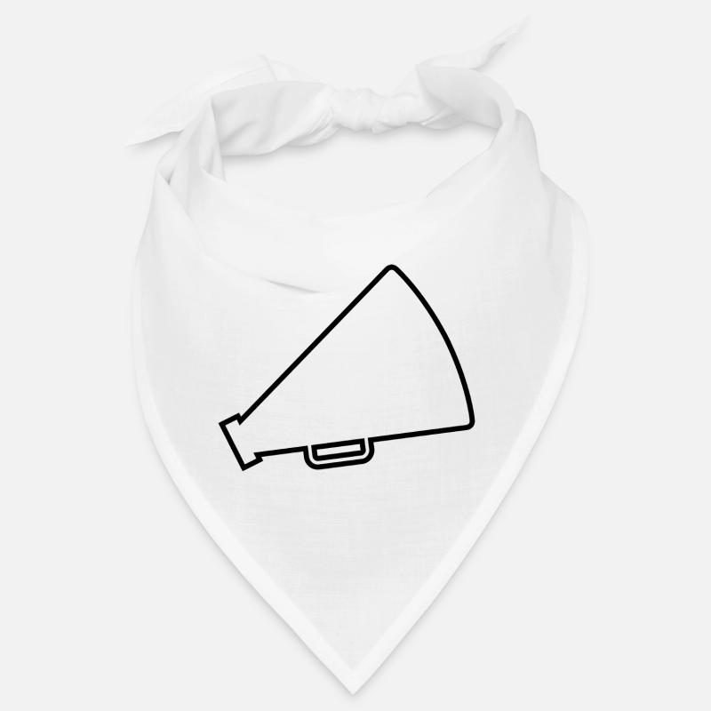 Megaphone Cheerleader Bandana