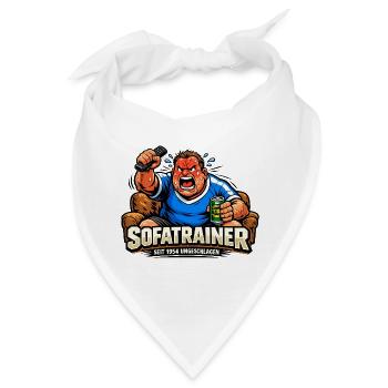 Sofatrainer – seit 1954 ungeschlagen - Bandana - Weiß - Vorne