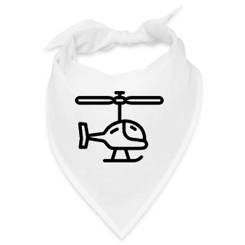 Gyrokopter - Bandana - Weiß - Vorne