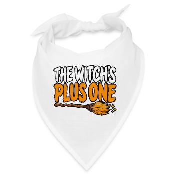 The Witch's Plus One - Bandana - Weiß - Vorne