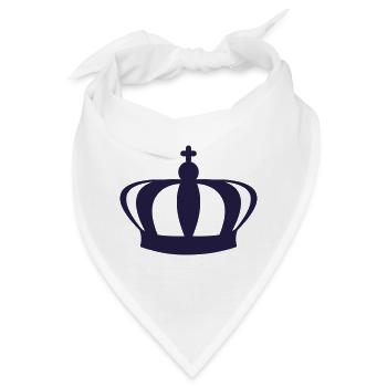 Krone - Bandana - Weiß - Vorne