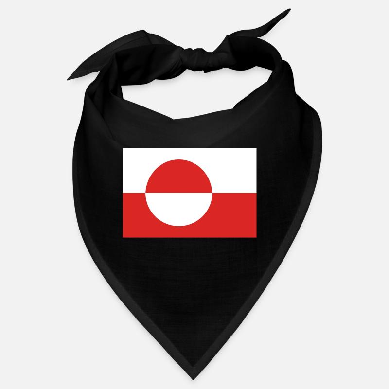 Groenland - drapeau Bandana