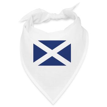 schottland - Bandana - Weiß - Vorne