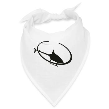 hubi 08 - Bandana - Weiß - Vorne
