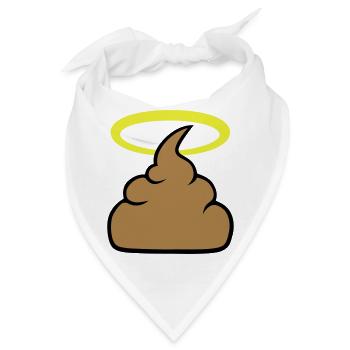 Holy Shit - Bandana - Weiß - Vorne