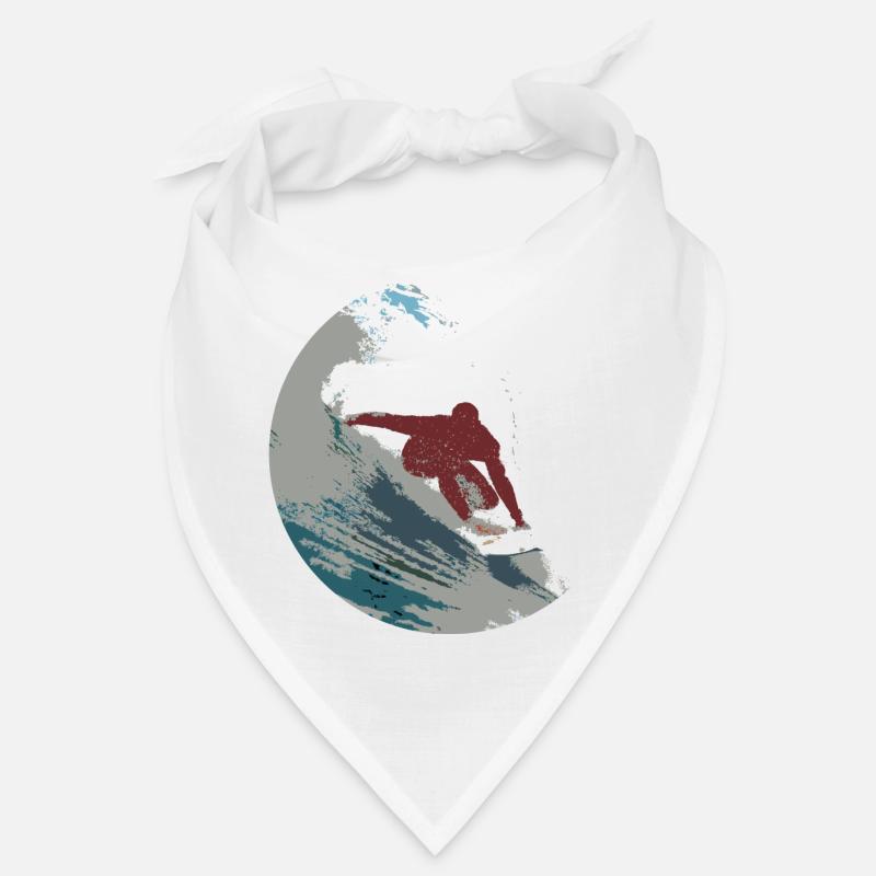 Surfer - Bandana - Weiß
