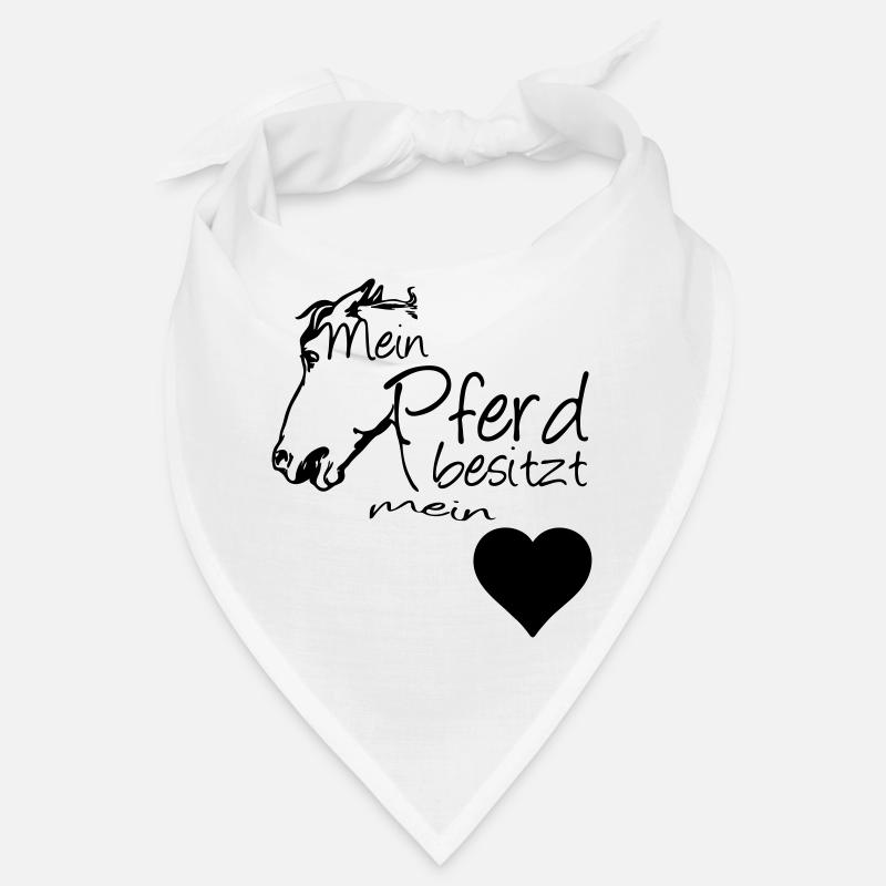 Mein Pferd - Mein Herz Geschenk Bandana