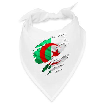 afrika algéria algerie - Bandana - Weiß - Vorne