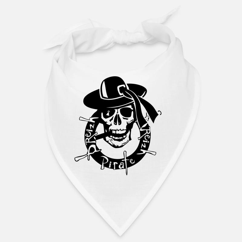breizh pirate tete de mort crane skull Bandana
