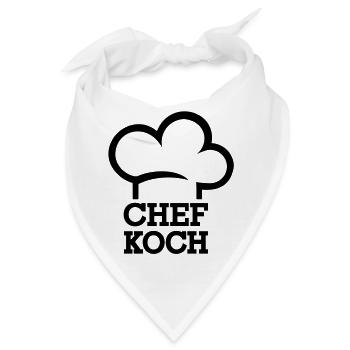 Chefkoch - Bandana - Weiß - Vorne