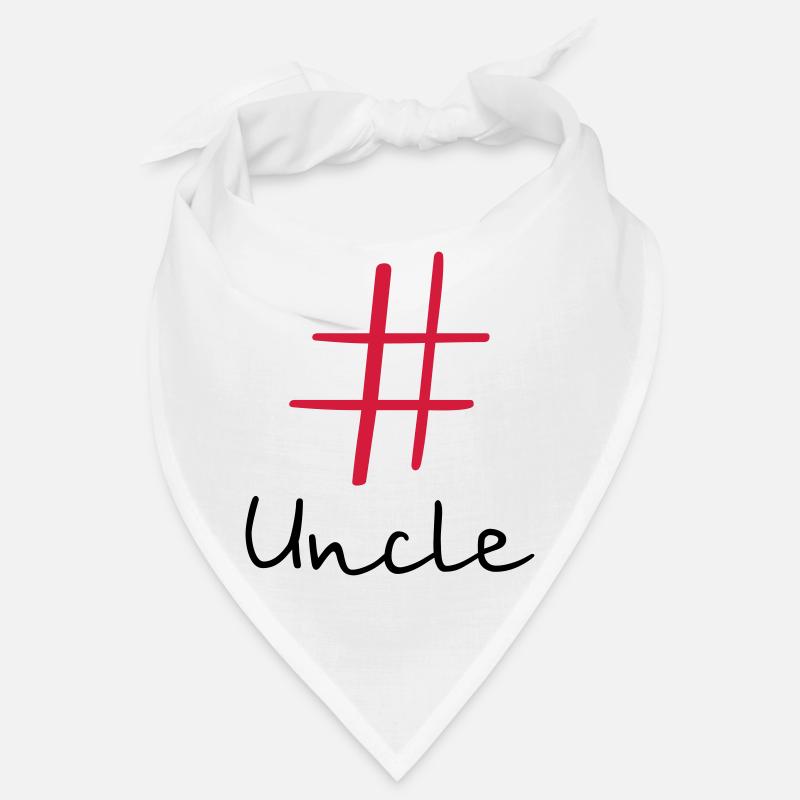 #Uncle Hashtag Social Media I Idée cadeau Oncle Bandana