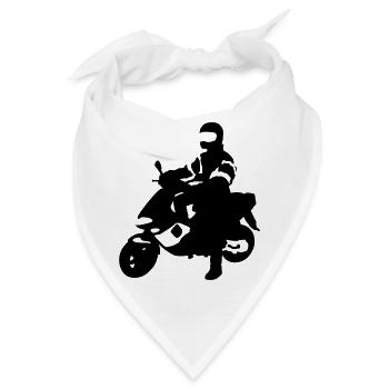 Roller - Bandana - Weiß - Vorne