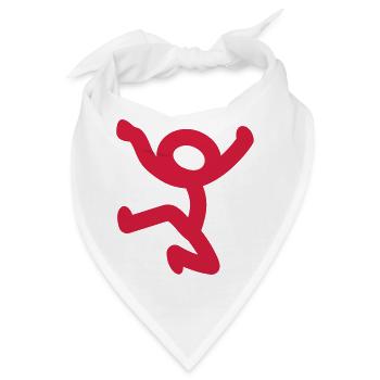 Comic - Bandana - Weiß - Vorne