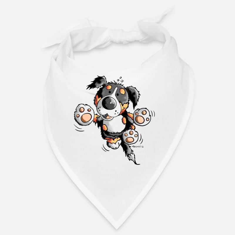 Brain der Berner Sennenhund - Bandana - Weiß