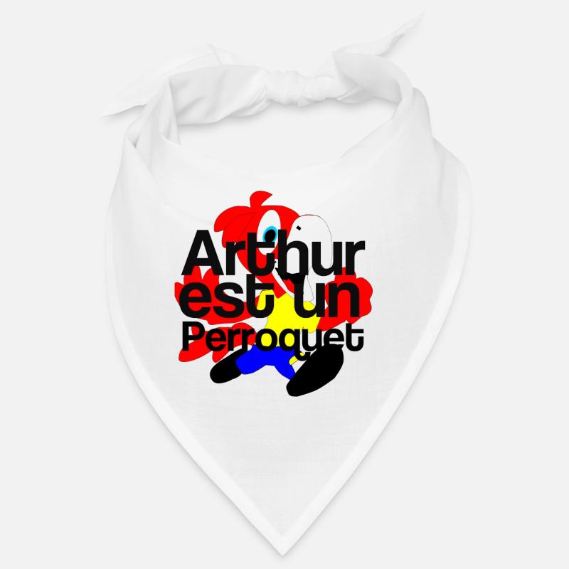 cooles t-shirt Arthur est un Perroquet Gechenkidee Bandana