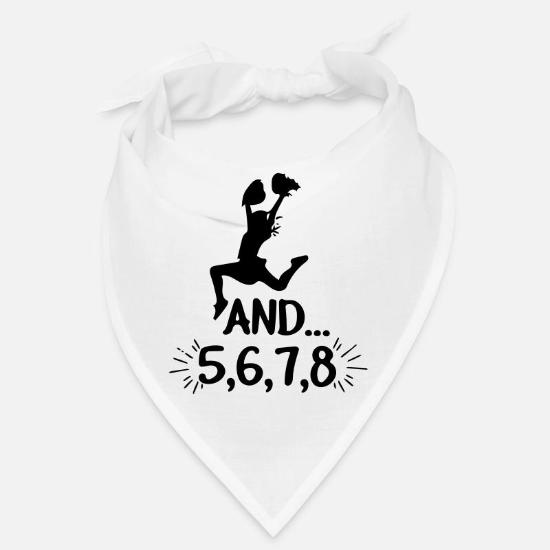 Cool et 5, 6, 7, 8 cadeaux d'entraîneurs de cheerleading Bandana
