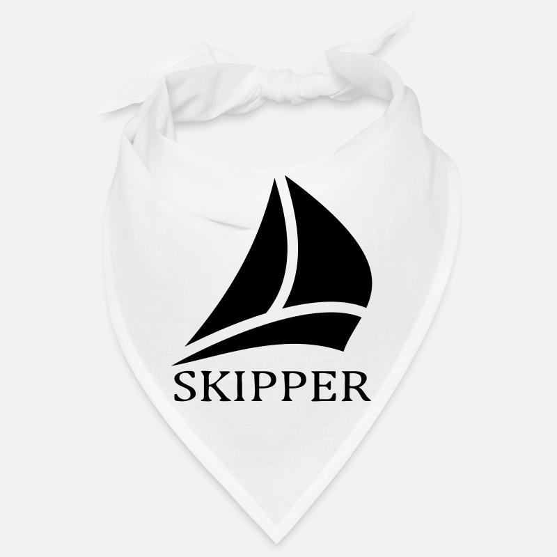 skipper segelboot logo Bandana