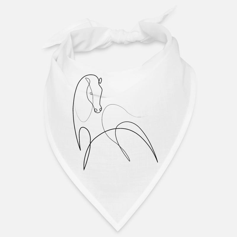 Pferd Bandana