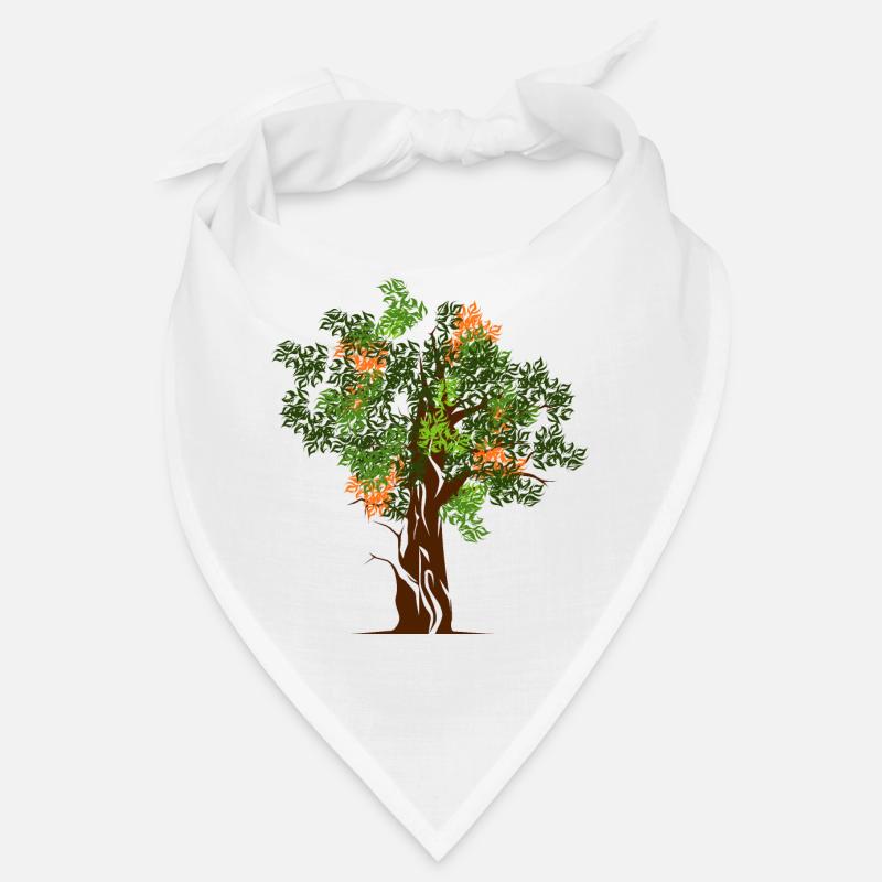 nature trees trees tree forest colors autumn spring Bandana