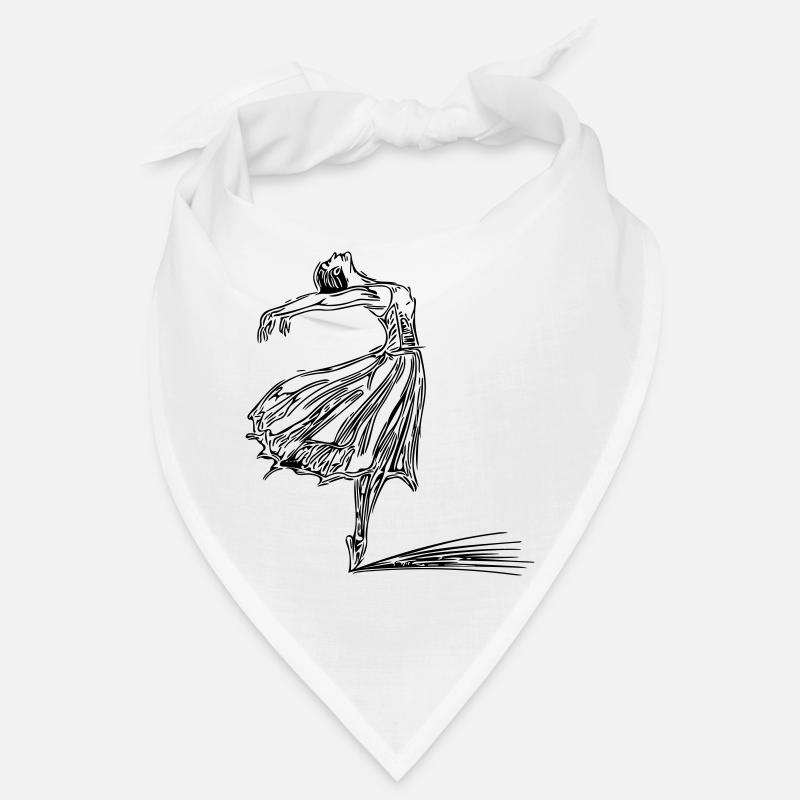 Elegant vintage dancer Bandana