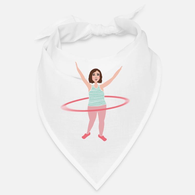 Hula-Hoop Figure Bandana