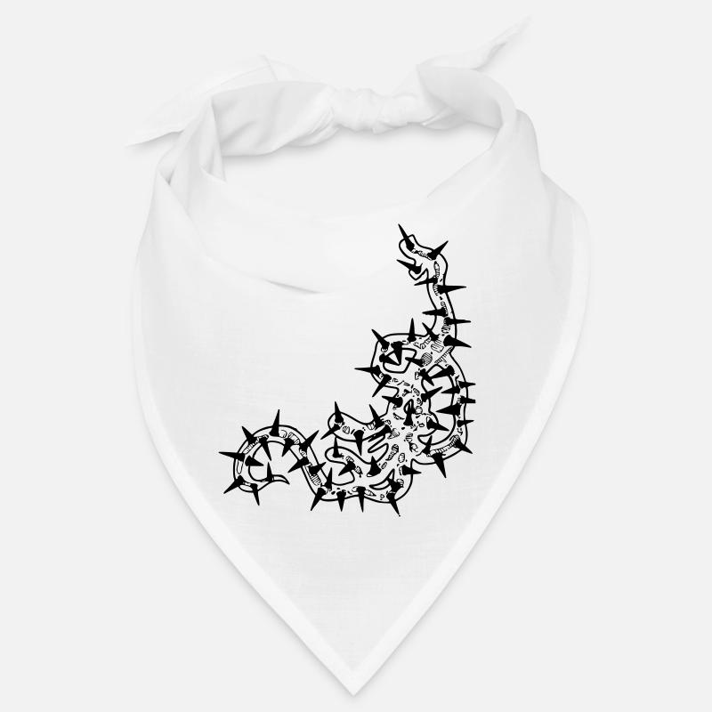 Long chemin 2 - Bandana - blanc